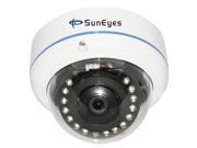 SunEyes SP Q702 ONVIF HD 720P 1.0MP Mini Dome IP Camera Outdoor Indoor Waterproof IP66 Metal Case Support IR Night Vision P2P Plug Play