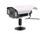 HD 720P 2 IR LED Array Warcraft Shape Waterproof Network IP Camera White