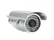 1 4? CMOS 36LED 420TVL 6mm Waterproof CCTV Surveillance Security Camera Silver