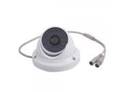 1 3? CMOS 600TVL 48 Blue LED Big Mouth Big Dial Conch Shape Security Camera White