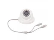 1 3? SONY CCD 420TVL 24 IR LED Security Camera with Decorative Border White