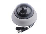 1 4? CMOS HD 380TVL 12 IR LED Indoor Night Vision Security Camera White PAL