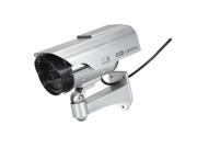 Solar Power Fake CCTV Security Surveillance Outdoor Flash LED Camera