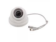 1 3? SONY CCD 700 TVL 3.6mm Lens Single Array Plastic Security Camera with OSD Menu White