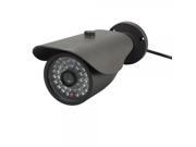 1 3 Sony CCD 700TVL 48LED Metal Security Camera Black with OSD Menu Line