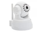 Wireless Wifi 720P H.264 CMOS HD P2P IP Camera with Night Vision White
