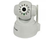 Sricam Wireless Wifi CMOS Pan Tilt Indoor P2P IP Camera with Motion Detection White