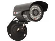 1 3? Sony CCD 420TVL 36 IR LEDs Cylinder Type Waterproof Security Camera Black PAL