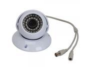 1 3? Cmos 380TVL 36IR LED Security Dome CCTV Camera White
