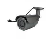 1 3? Sony CCD 600TVL 36IR LED Cylinder Type Waterproof Night Vision Security Camera Black