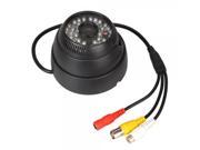 1 3? Sony CCD 420TVL 48IR LED Conch Type Audio Security Camera Black