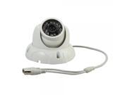 1 4? Sharp CCD 420TVL 24LED Conch shaped Infrared Night Vision Security Camera White