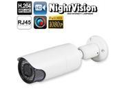 H.264 Wired LED Infrared 1080P IP Camera 2.0 Mega Pixels APTINA CMOS Sensor 2.8 12mm Vari Focal Lens Motion Detection Privacy Mask and 10 15m IR Night Visio