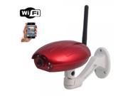 1 4? CMOS 6 LEDs IOS Android Phone Control Wireless Night Vision IP Camera Red