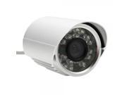 1 4? CMOS 1000TVL 3.6mm 24 LED NTSC IR CUT Waterproof Security Camera Silver