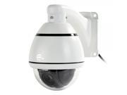 PT1200 1 4 CMOS 1200TVL 6mm Lens Outdoor Smart Dome Camera NTSC White Black