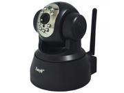 EasyN M166 CMOS 300KP Wireless Two way Audio P2P IP Network Camera with 9 LED Night Vison Black