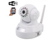 720P CMOS Plug in Card 10 IR LED Wireless IP Camera with IR CUT Motion Detection White