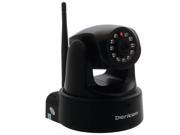 Dericam H502W Wireless 1.0MP H.264 Pan tilt P2P IP Camera with IR Cut Black UK Plug