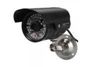 48IR LED Type CCTV DVR Camera with TF Card Slot Remote Control Black T915