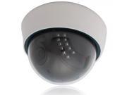 1 3? CMOS 22 LED 900TVL NTSC 3.6mm Wide Angle CCTV Surveillance Dome Camera White