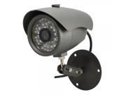 1 4? HD Sharp CCD 420TVL 48IR LED Waterproof Security Camera Matte Gray 645