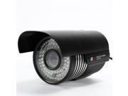 1 4 CMOS 1000TVL HD 8mm Waterproof Outdoor Surveillance Security Camera Black