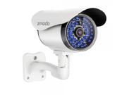 1 3 inch HD Color CCD 540TVL 36 IR LED 12mm Lens Waterproof Security Camera Brown White