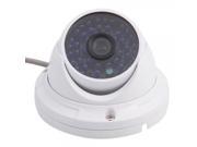 1 3? SONY CCD 600TVL 48 Blue LED Big Mouth Big Dial Conch Shape Security Camera White