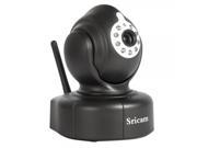 Sricam AP008 Wireless 720P Pan tilt P2P Two way Audio Indoor Baby Monitor IP Camera with IR Cut Black