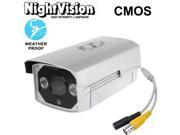 16mm Fixed CMOS Lens Array LED Waterproof Color Box Video Camera IR Distance 30m