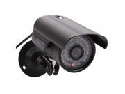 1 3? CMOS 1200TVL 6mm 36 LED Outdoor Waterproof Infrared Security Camera NTSC Black