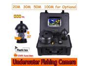 CR110 7C DVR Underwater PTZ Rotation 600TVL Camera 360 Degree with 20m to 100m Cable for Underwater Work Fish Finder etc
