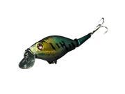PK 95 06 Lure MINNOW Tow Sections Crank Bait with Hooks 9CM 11G