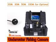 CR110 7P 7 Color Monitor DVR Function Underwater Camera with 12Pcs White LEDs Camera for Underwater Work Fish Finder etc?