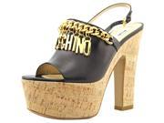 UPC 887349205415 product image for Moschino Taglia Women US 7 Black Platform Sandal | upcitemdb.com