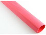13 32 Dia. Red Heavy Duty Adhesive Lined Shrink Tubing 4 ft. piece