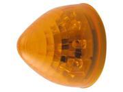 Amber 2 Round Beehive LED Side Marker Lights