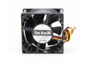 8CM san ace 80 XF 38337 DC 24V 0.56A sanyo 3 wire 80mm 8038 80x80x38mm Server Square cooling fan case cooler