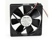 Original NMB 4715NL 04W B49 12025 12cm 120mm DC 12V 0.44A 12CM axial server chassis cooling fans 120*25mm