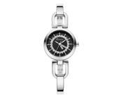 KIMIO Women s Bracelet Watch Elegant Rhinestone Fashion Type KW6102 Black