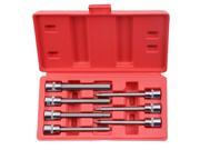 7pcs 3/8 Metric Extra Long Hex Allen Bit Socket Set with 