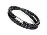 Gemini New Unisex Double Wrap Stainless Steel Wristband Bracelets Great Valentine s Day Gifts For Men Women Teens Boys Girls Gm075 Length 8.5es Color Bl
