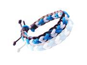 Gemini New Unisex Boy Girls Colourful Rope Leather Bracelets Great Valentine s Day Gifts For Men Women Teens Boys Girls Gm089D Size Fit 5 inches 10 inch