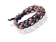 Gemini New Unisex Boy Girls Colourful Leather Bracelets Great Valentine s Day Gifts For Men Women Teens Boys Girls Gm089F Size Fit 5 inches 10 inches Wr