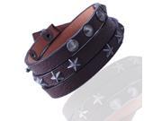 Gemini New Unisex Double Wrap Genium Leather Wristband Bracelets Great Valentine s Day Gifts For Men Women Teens Boys Girls Gm079 Size Fit for 6 inches