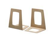 Environmentally Friendly Book Ends Brown 100% Biodegradable Material Set Of 2 Pieces Box of 1 Set