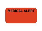 Attention Alert Labels MEDICAL ALERT Fl Red 1 1 2 X 3 4 Roll of 250