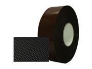 3 x 27.5 Yd Printers Roller Wrap Black Diamond Embossed Tape Case of 1 Roll