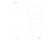 8 1 2 x 11 RealCard cutsheet 3 Up Inkjet Laser Simplex Printable Blank Stock Pack of 250